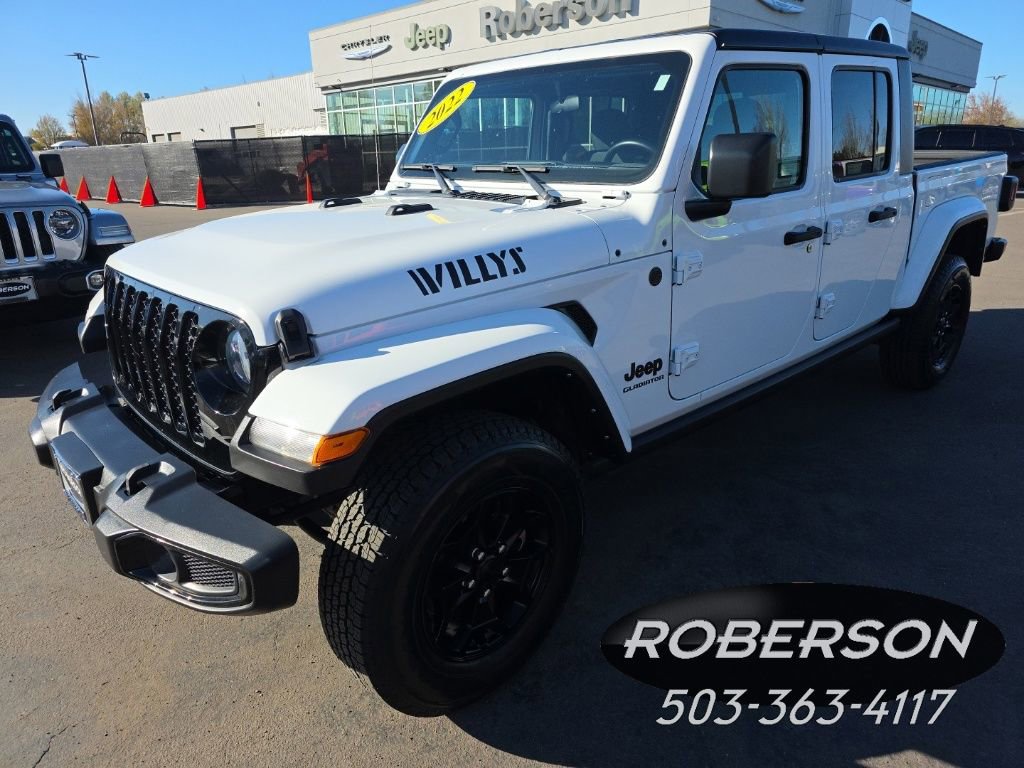 Certified 2022 Jeep Gladiator Willys image 1