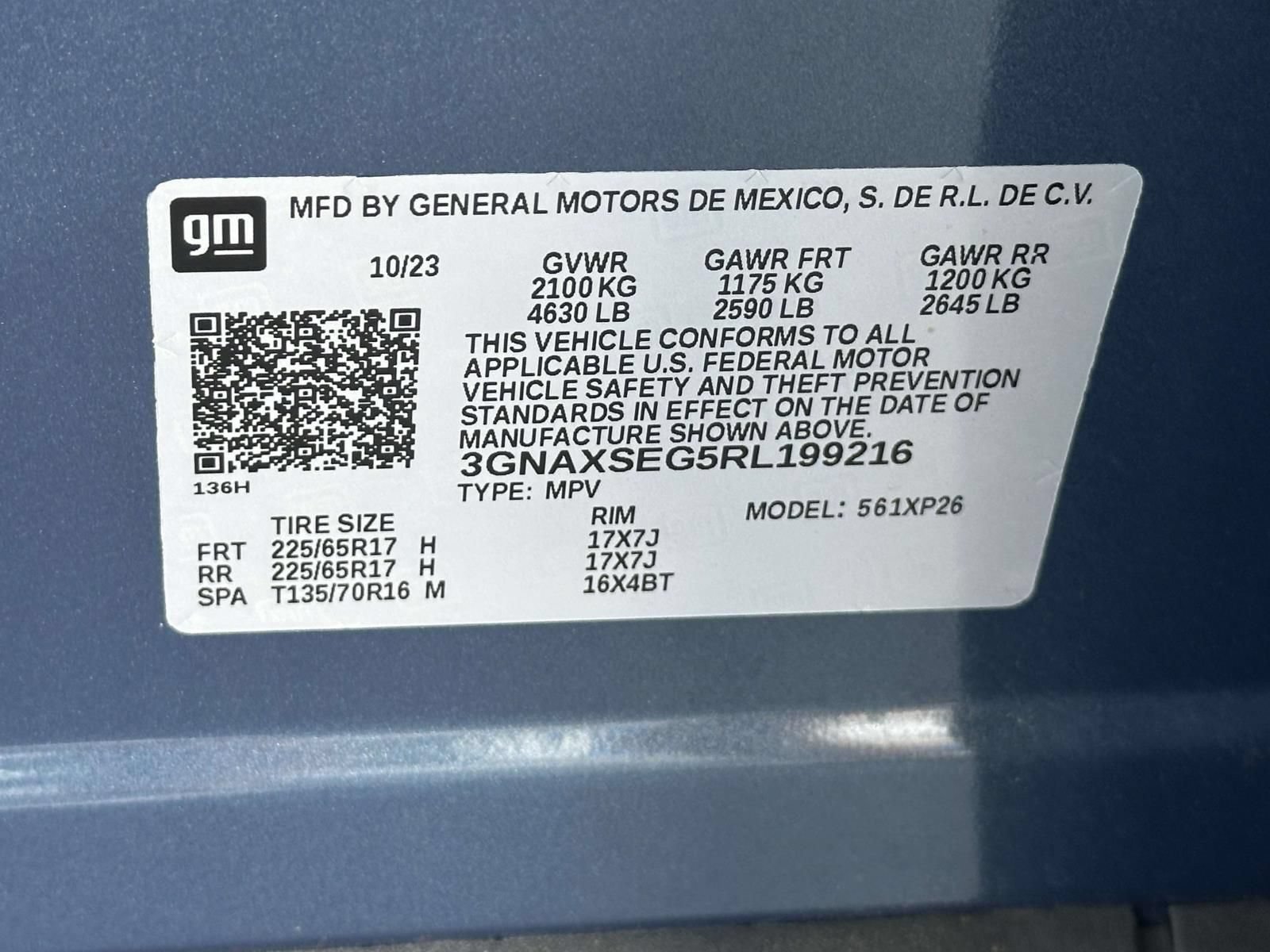 Certified 2024 Chevrolet Equinox LS w/ LS Convenience Package AWD/4WD image 30