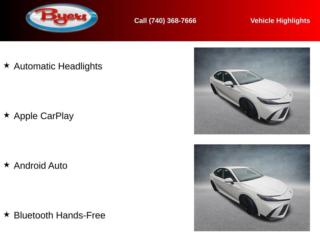 Used 2025 Toyota Camry SE FWD image 12