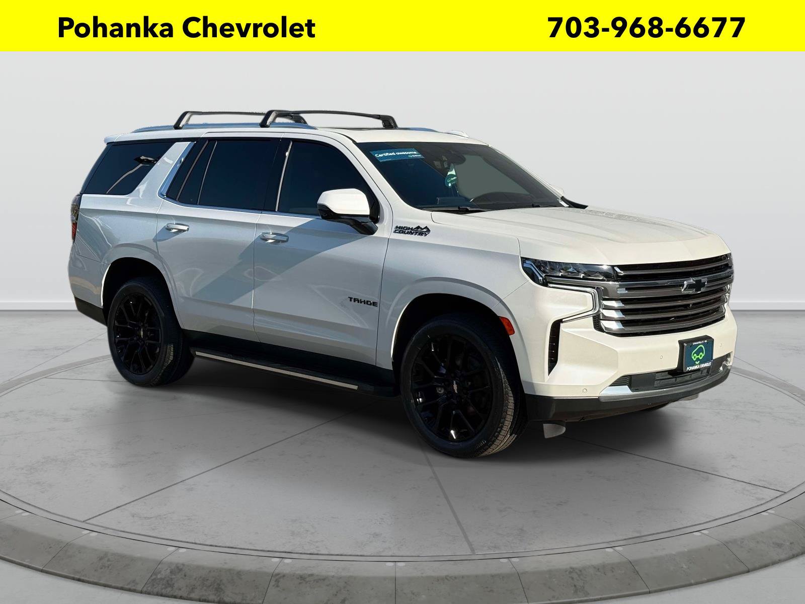 Certified 2022 Chevrolet Tahoe High Country