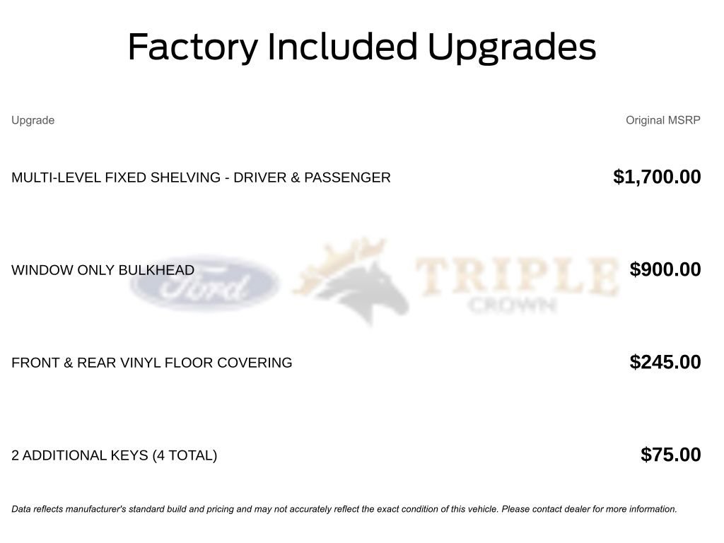 New 2024 Ford Transit 150 Low Roof image 11