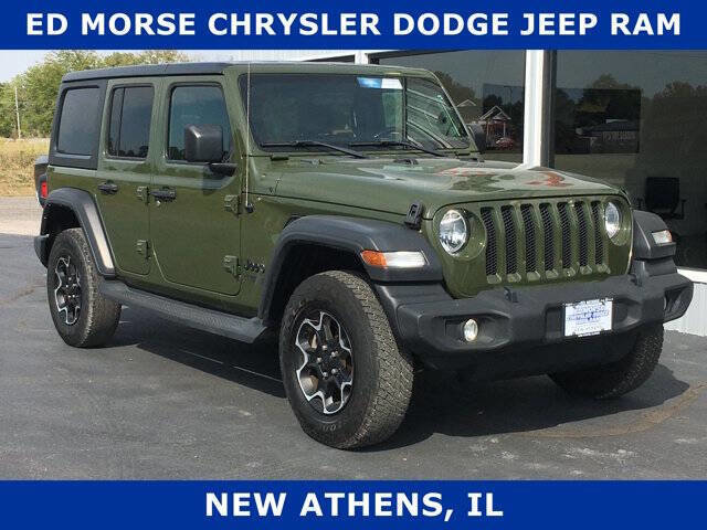 Used 2021 Jeep Wrangler Unlimited Sport image 1