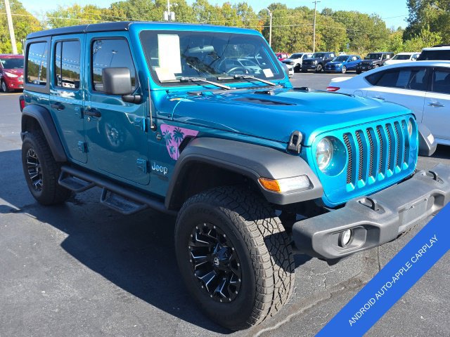 Used 2020 Jeep Wrangler Unlimited Sport S AWD/4WD image 3
