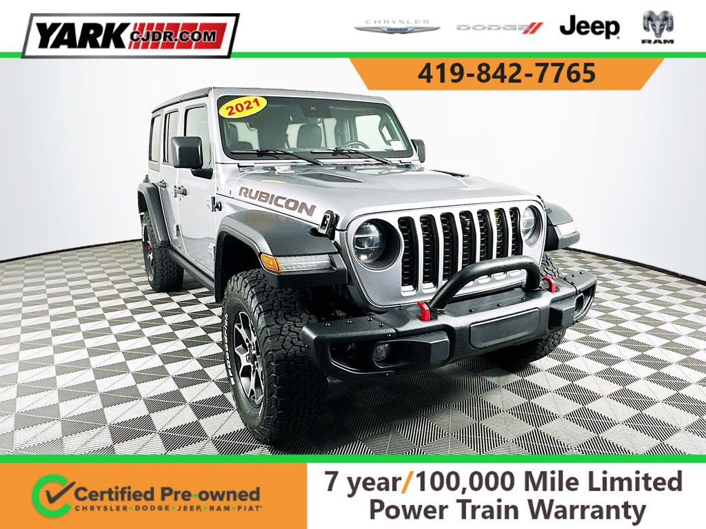 Certified 2021 Jeep Wrangler Unlimited Rubicon
