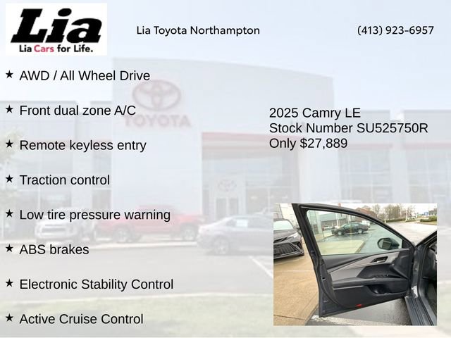 Certified 2025 Toyota Camry LE image 14