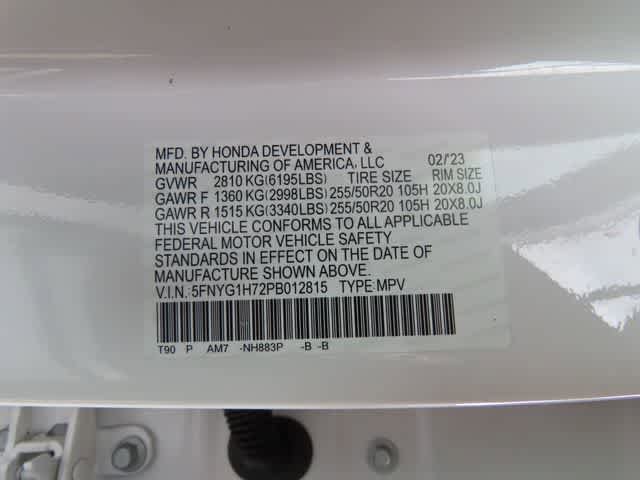 Certified 2023 Honda Pilot Touring image 32