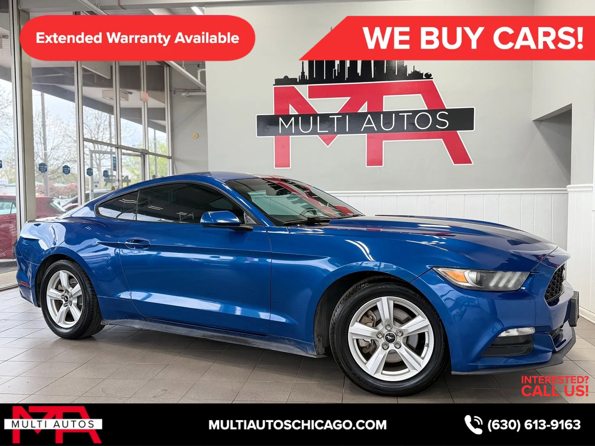 Used 2017 Ford Mustang Coupe RWD image 2