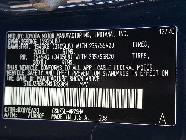 Used 2021 Toyota Highlander XSE AWD/4WD image 29
