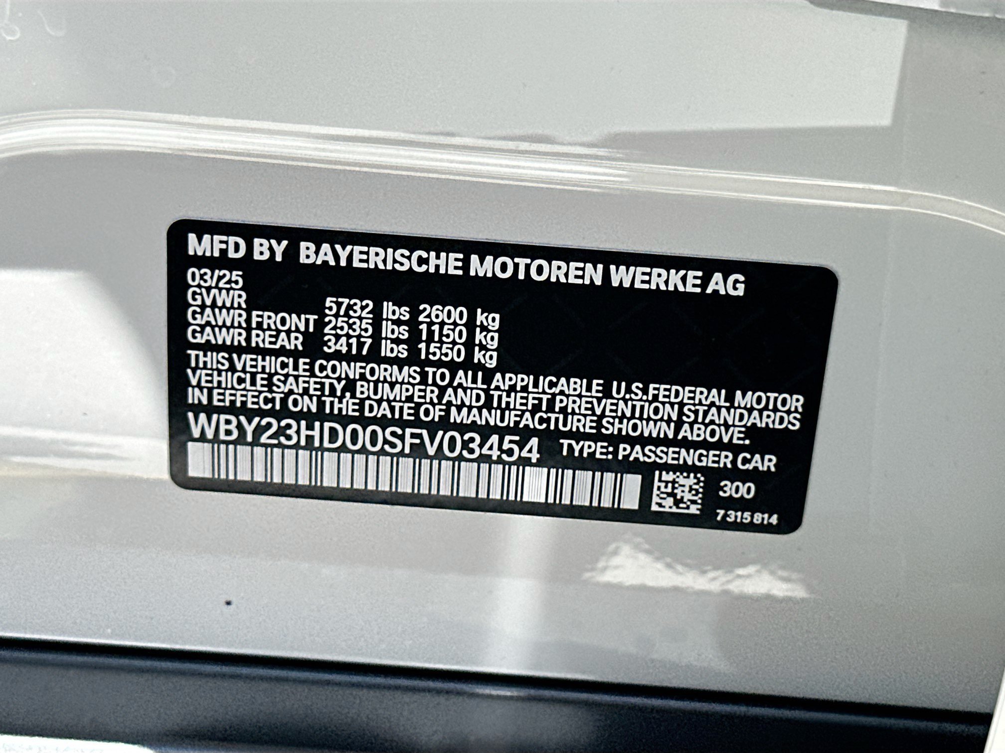 Certified 2025 BMW i4 eDrive40 w/ Parking Assistance Package RWD image 28