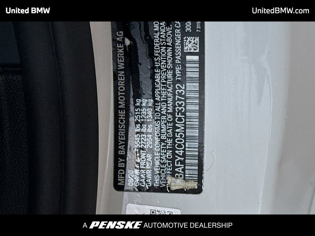 Used 2021 BMW M850i xDrive Convertible AWD/4WD image 14