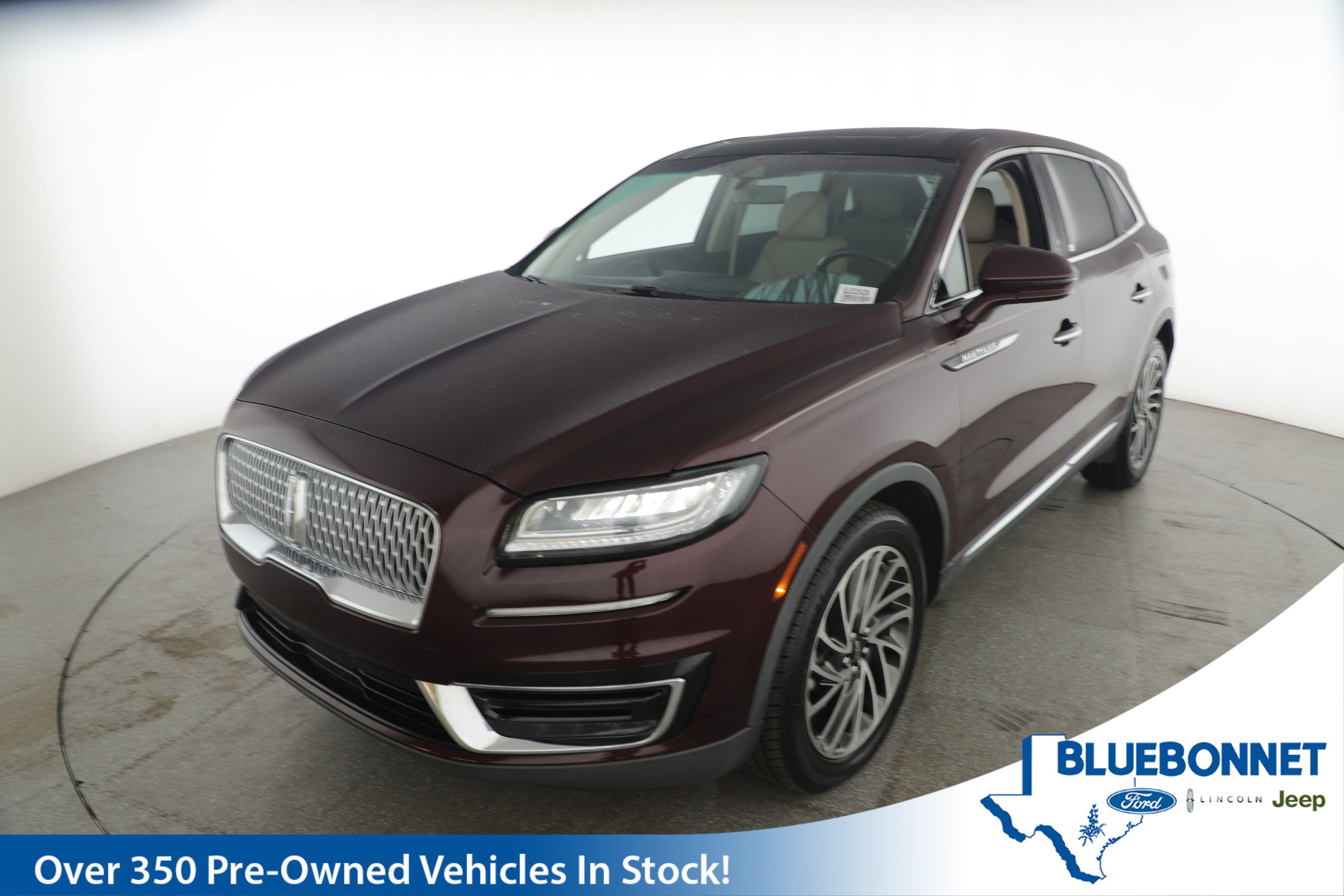 Used 2019 Lincoln Nautilus Reserve