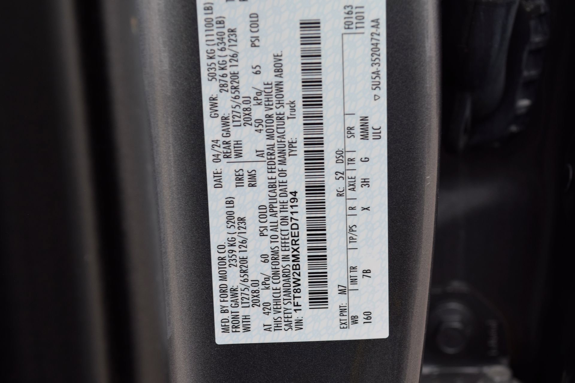 Used 2024 Ford F250 Platinum AWD/4WD image 26