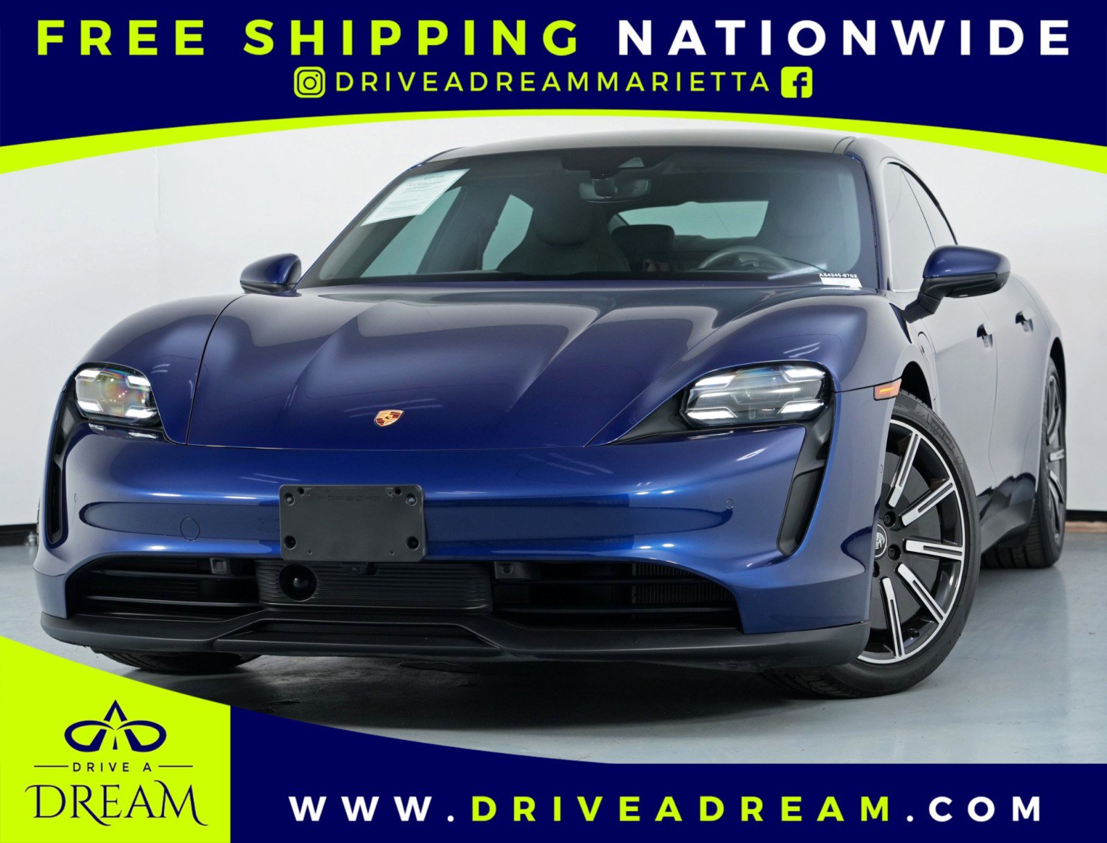 Used 2020 Porsche Taycan 4S w/ Premium Package AWD/4WD image 1