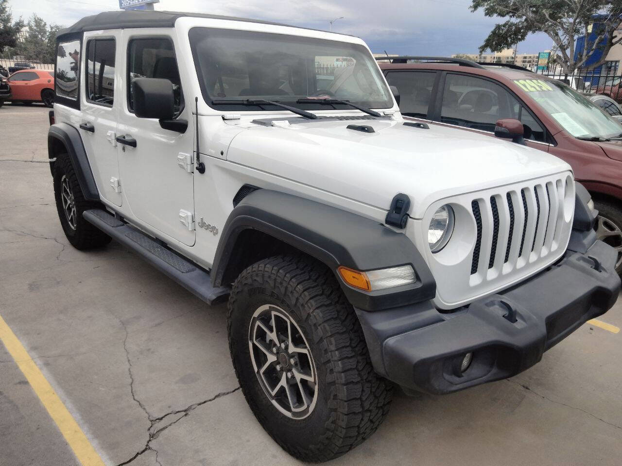 Used 2020 Jeep Wrangler Unlimited Sport image 2