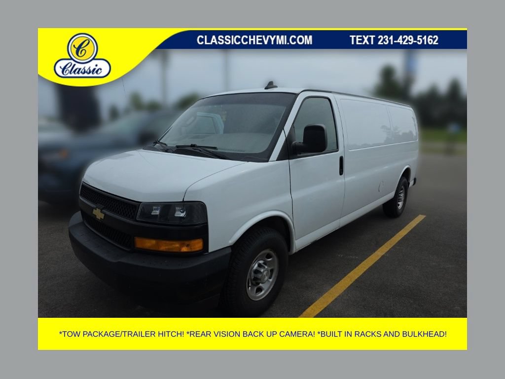 Used 2021 Chevrolet Express 2500 Extended w/ Driver Convenience Package RWD image 1