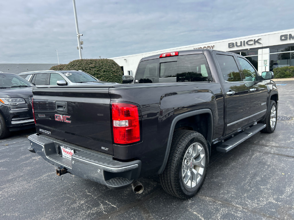 Certified 2015 GMC Sierra 1500 SLT w/ SLT Crew Cab Value Package AWD/4WD image 8