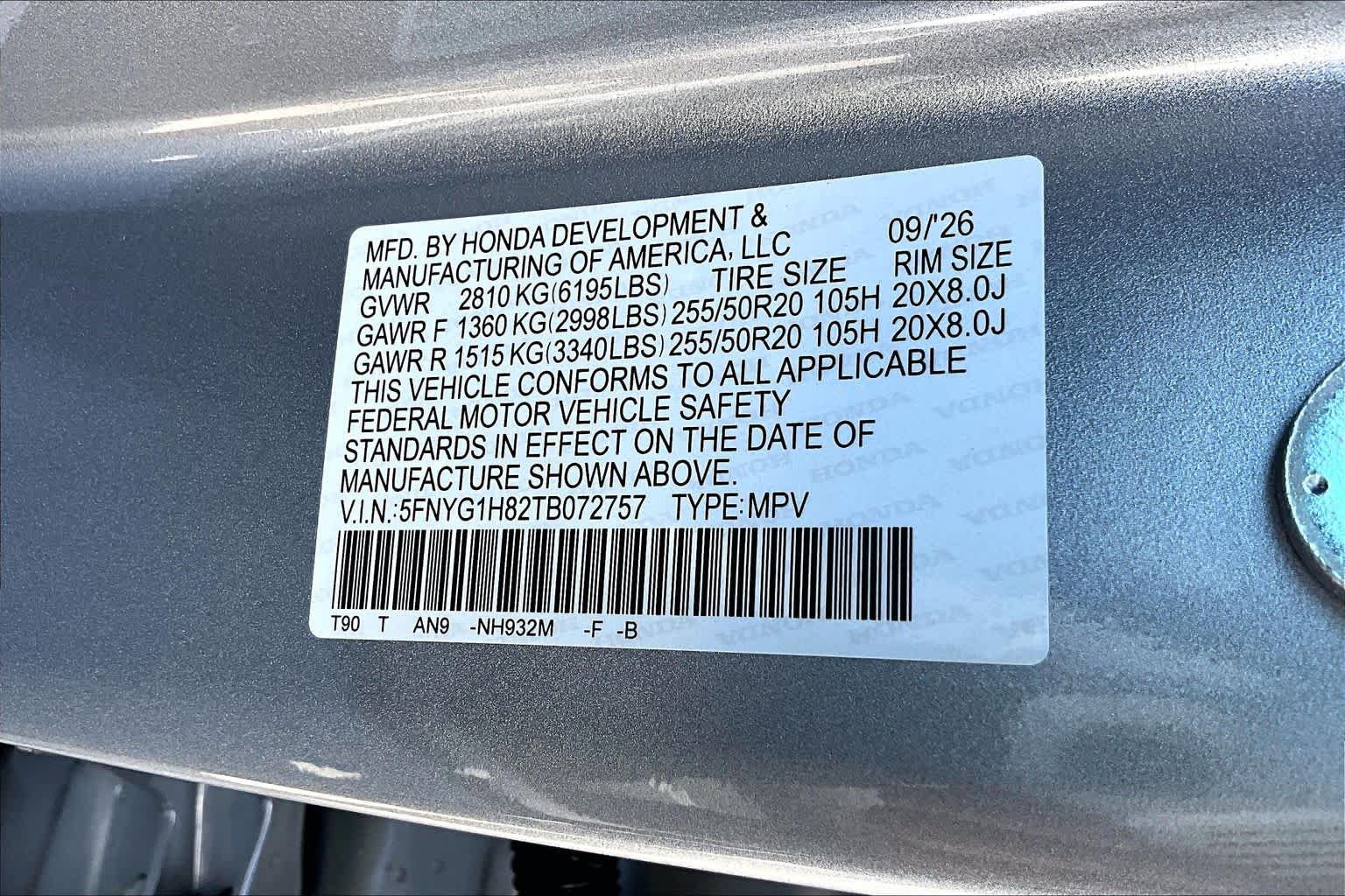 New 2026 Honda Pilot Elite image 14