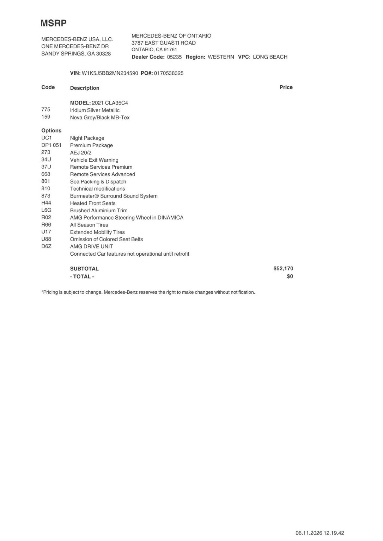 Certified 2021 Mercedes-Benz CLA 35 AMG 4MATIC image 2