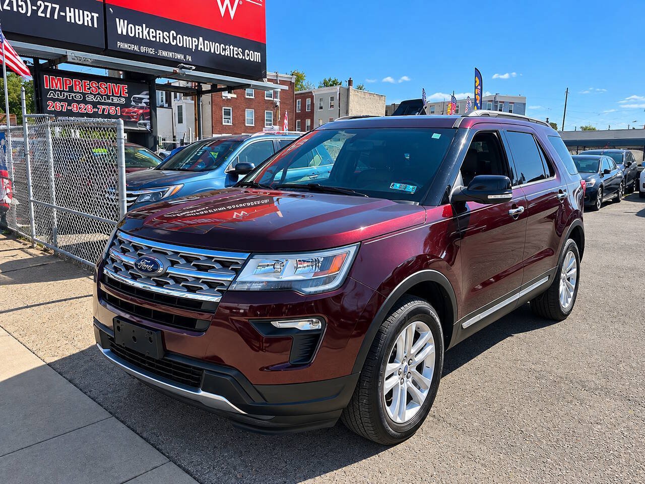 Used 2018 Ford Explorer XLT w/ Equipment Group 201A AWD/4WD image 1