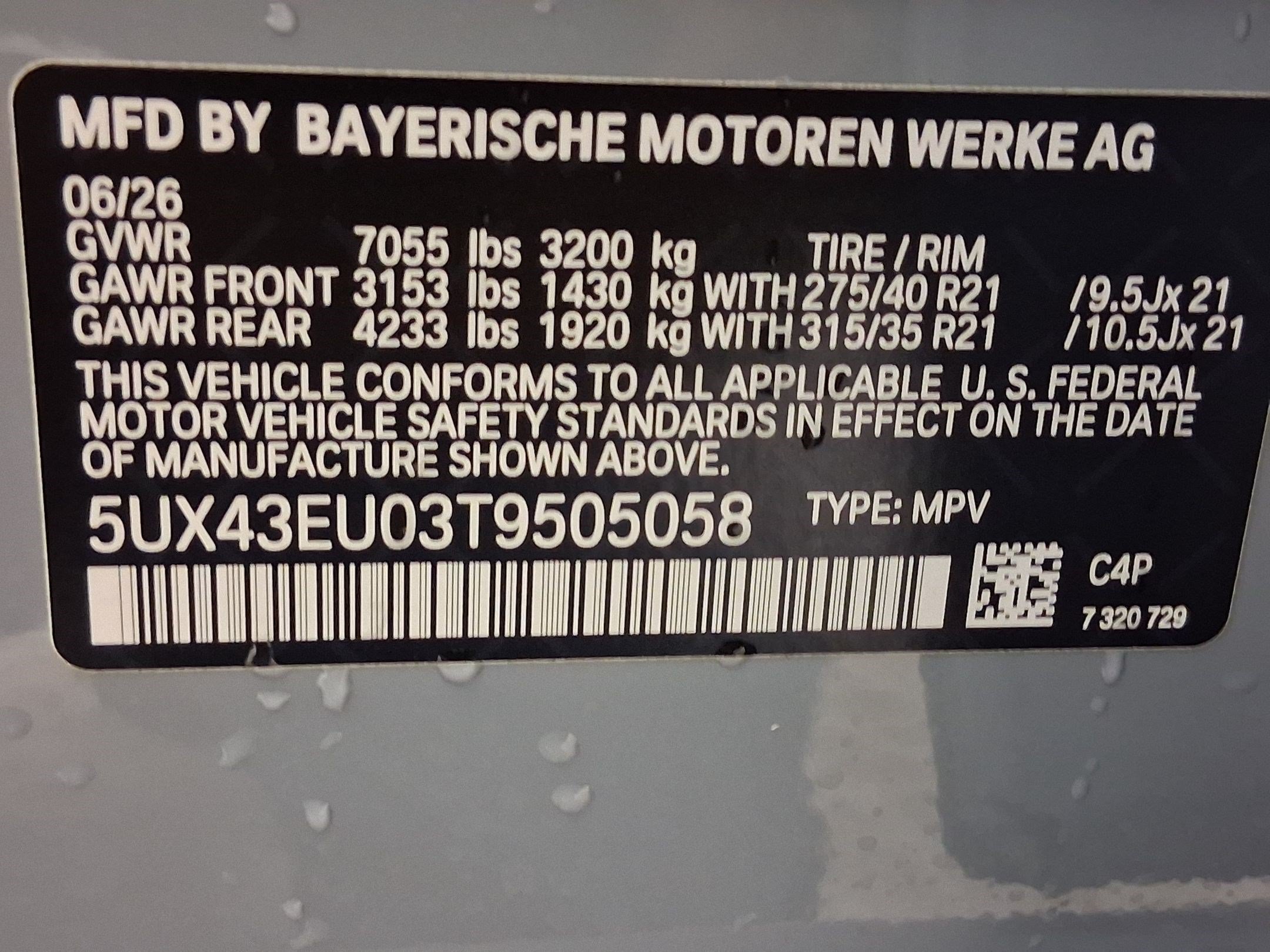 New 2026 BMW X5 xDrive50e w/ M Sport Package AWD/4WD image 22