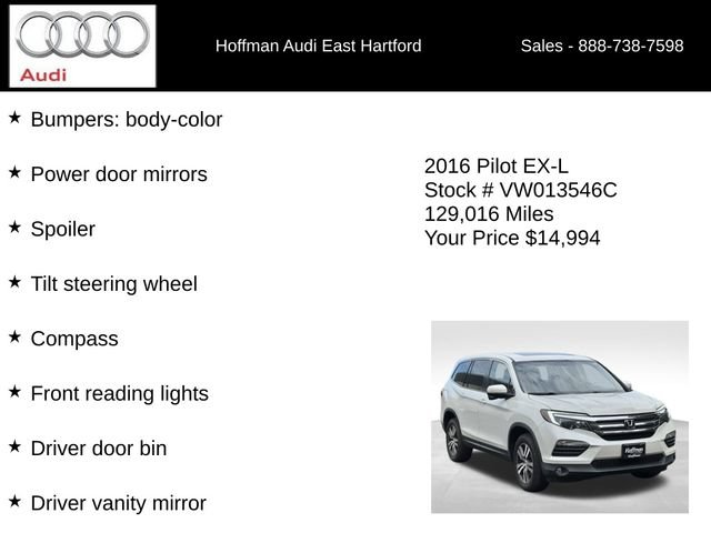 Used 2016 Honda Pilot EX-L image 36