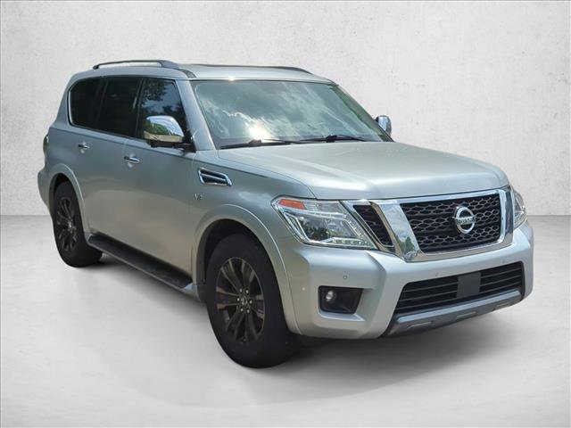 Used 2020 Nissan Armada Platinum w/ Captain's Chairs Package RWD image 3