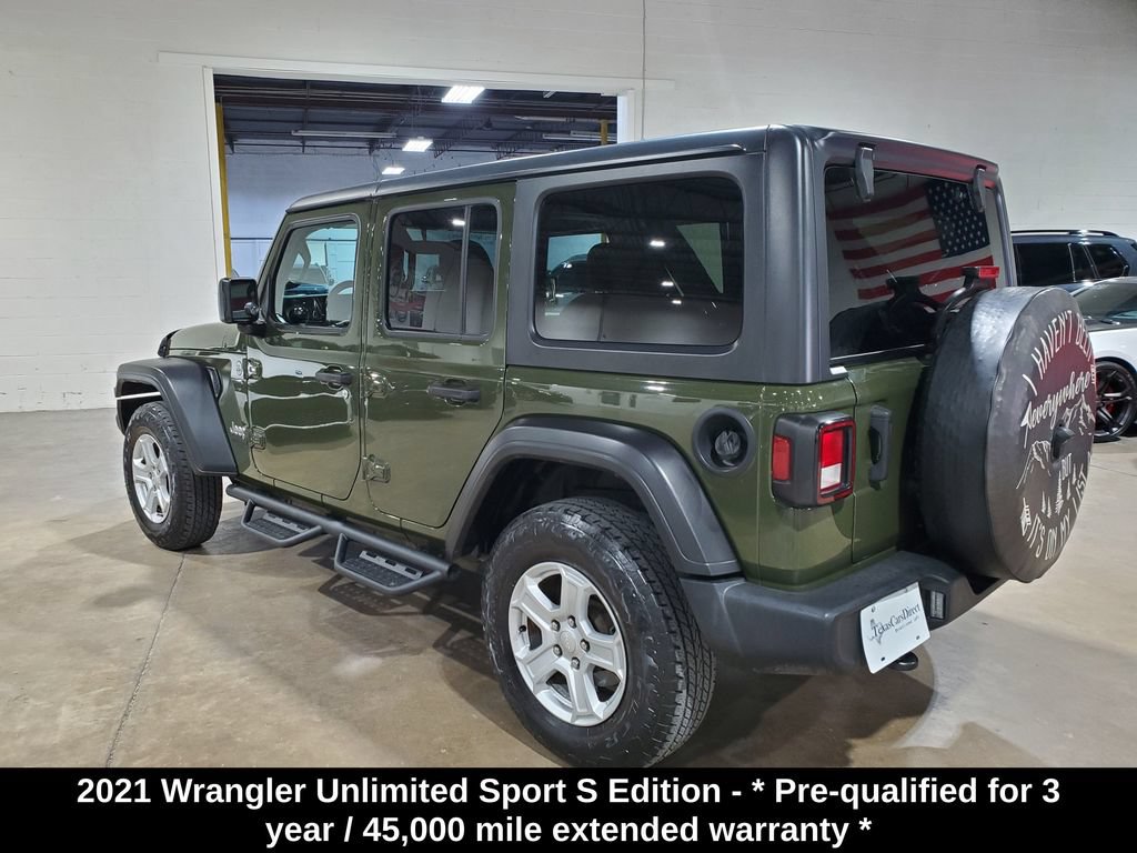 Used 2021 Jeep Wrangler Unlimited Sport AWD/4WD image 11