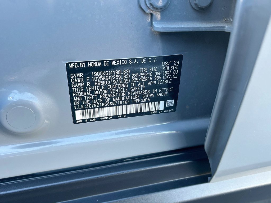 Certified 2025 Honda HR-V Sport image 30