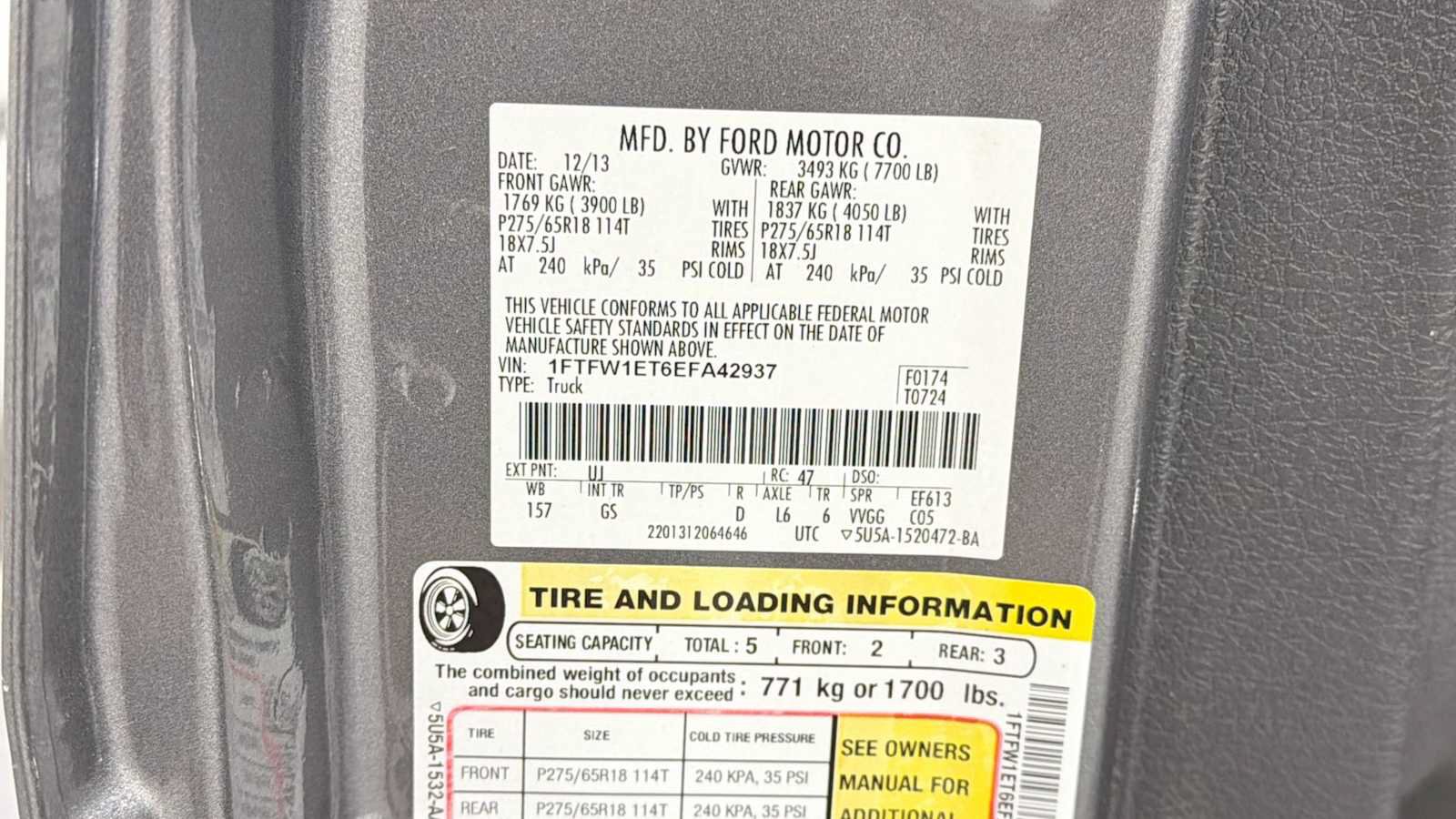 Used 2014 Ford F150 XLT w/ Equipment Group 302A Luxury AWD/4WD image 11