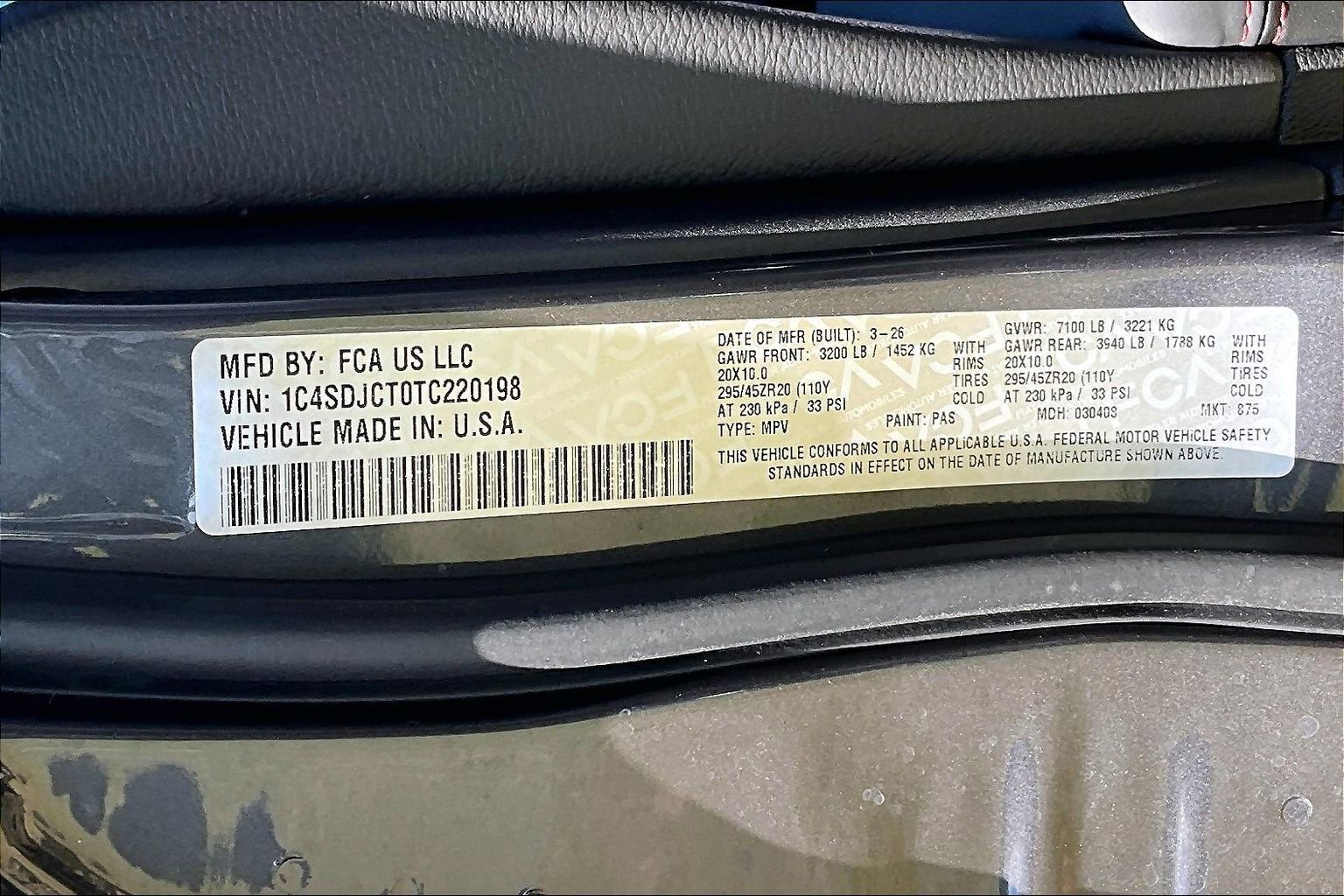 New 2026 Dodge Durango GT image 8