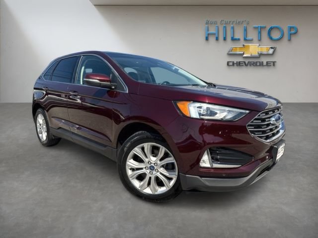 Used 2020 Ford Edge Titanium w/ Class II Trailer Tow Package AWD/4WD video 1