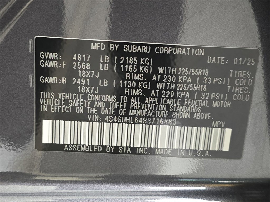 Used 2025 Subaru Crosstrek 2.5i Limited w/ Crosstrek Mirror Package image 37