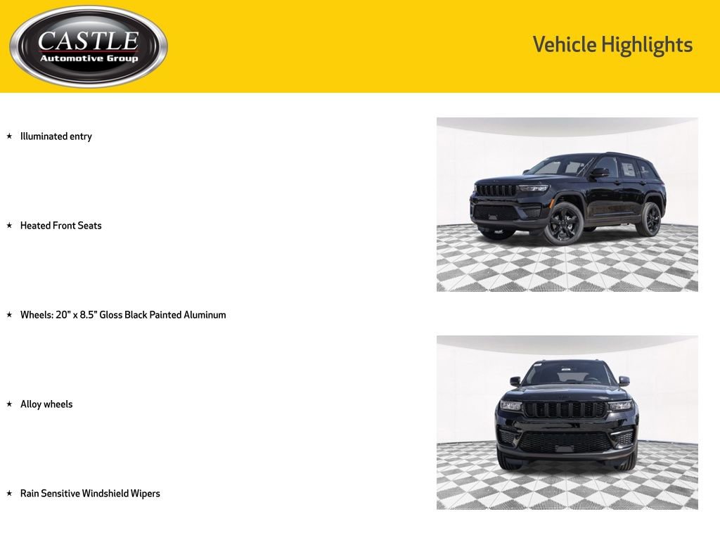 New 2025 Jeep Grand Cherokee Altitude image 10