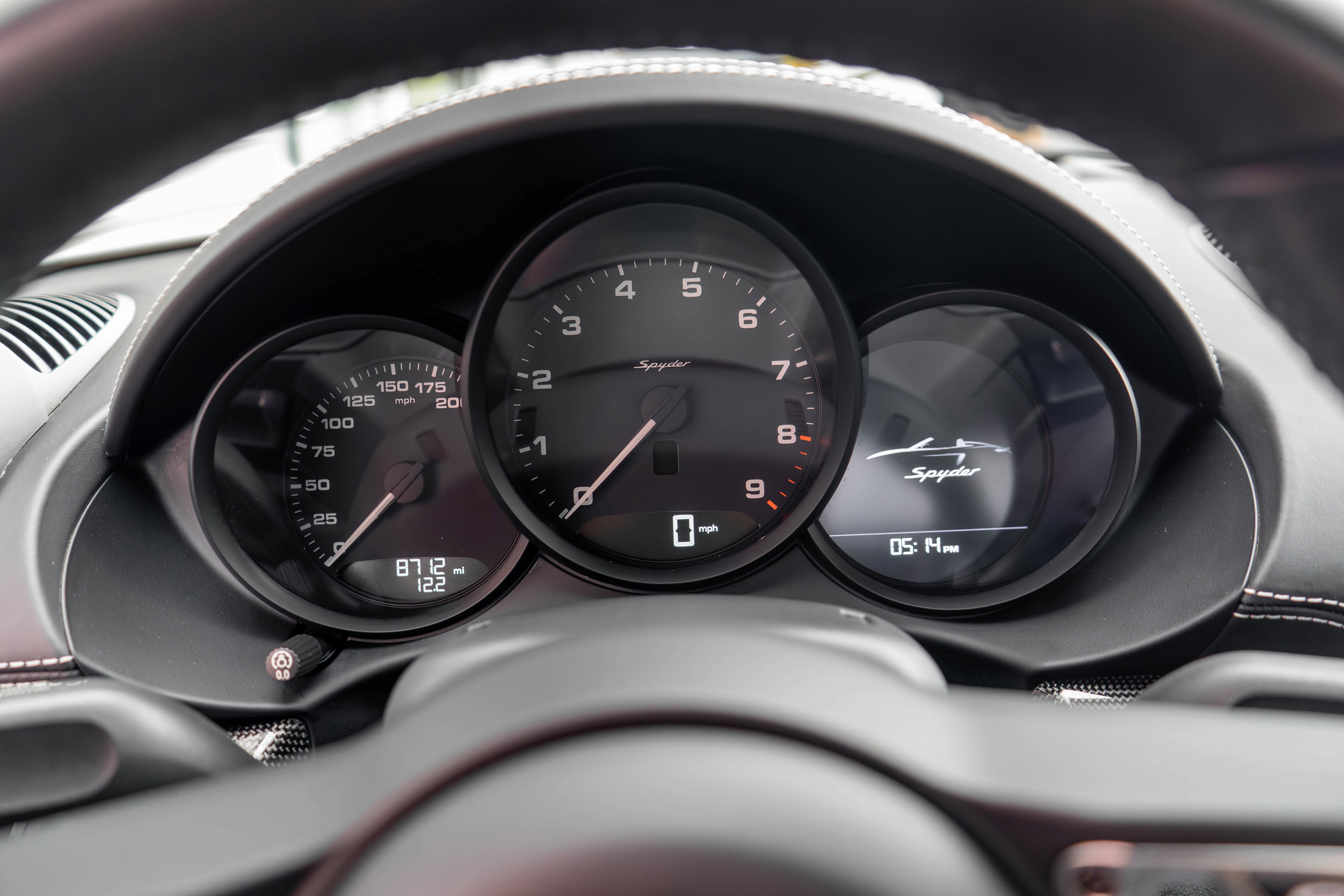 Used 2022 Porsche 718 Boxster Spyder w/ Light Design Package RWD image 14