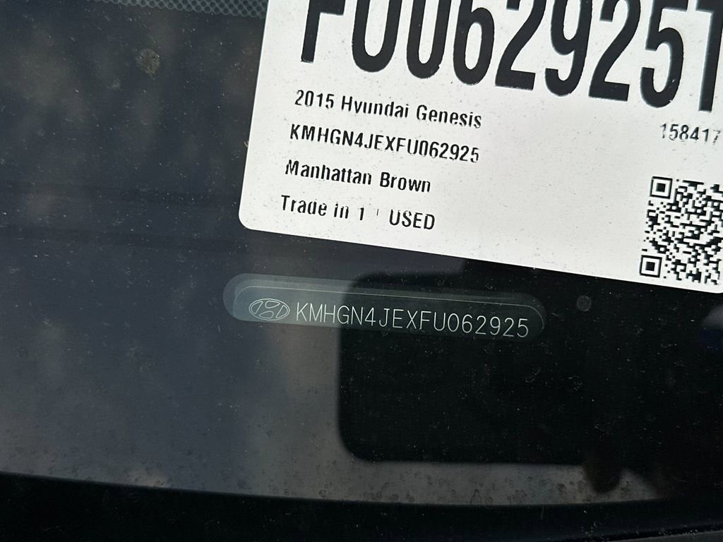 Used 2015 Hyundai Genesis 3.8 image 3