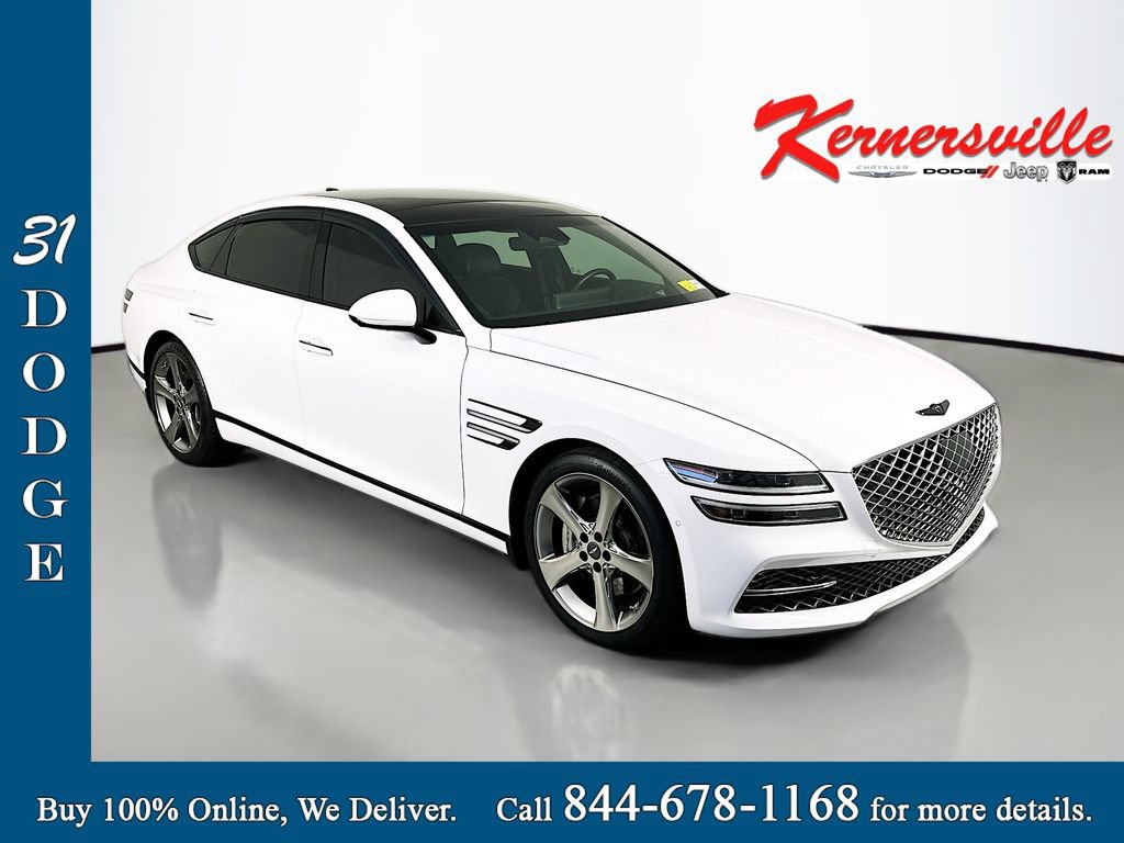 Used 2021 Genesis G80 3.5T w/ Prestige Package AWD/4WD image 1