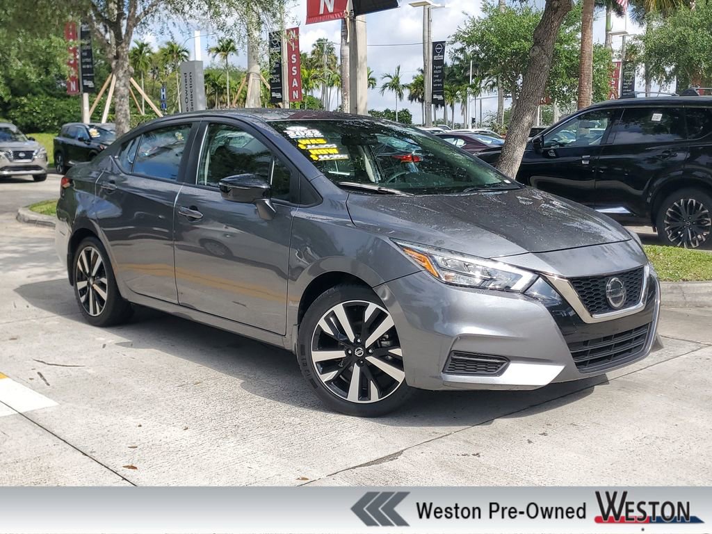Certified 2022 Nissan Versa SR w/ Convenience Package FWD image 1