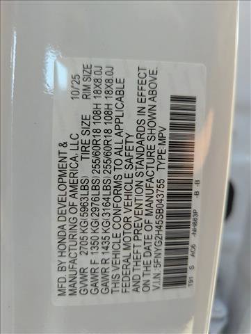 New 2025 Honda Pilot EX-L image 17