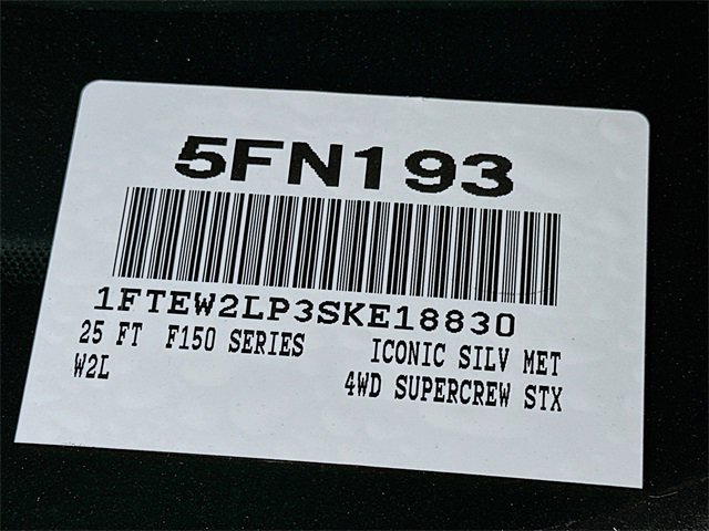 New 2025 Ford F150 STX w/ STX Black Appearance Package image 17