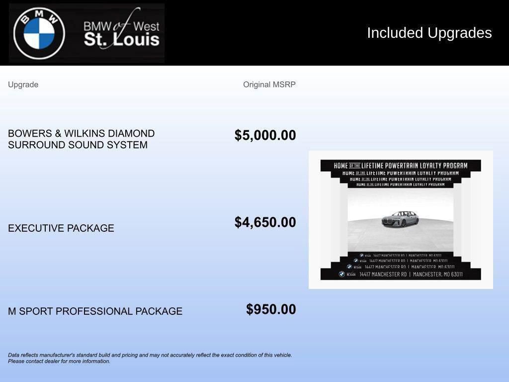 Used 2026 BMW 760i xDrive w/ Executive Package image 21