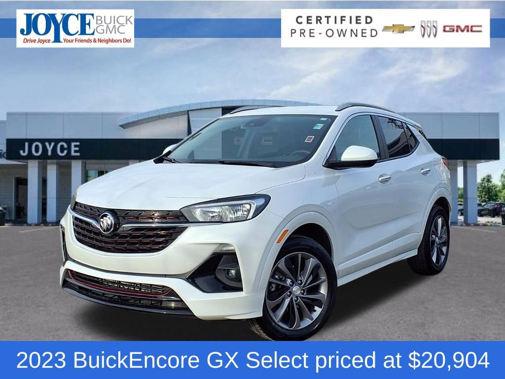 Certified 2023 Buick Encore GX Select w/ Sport Touring Package