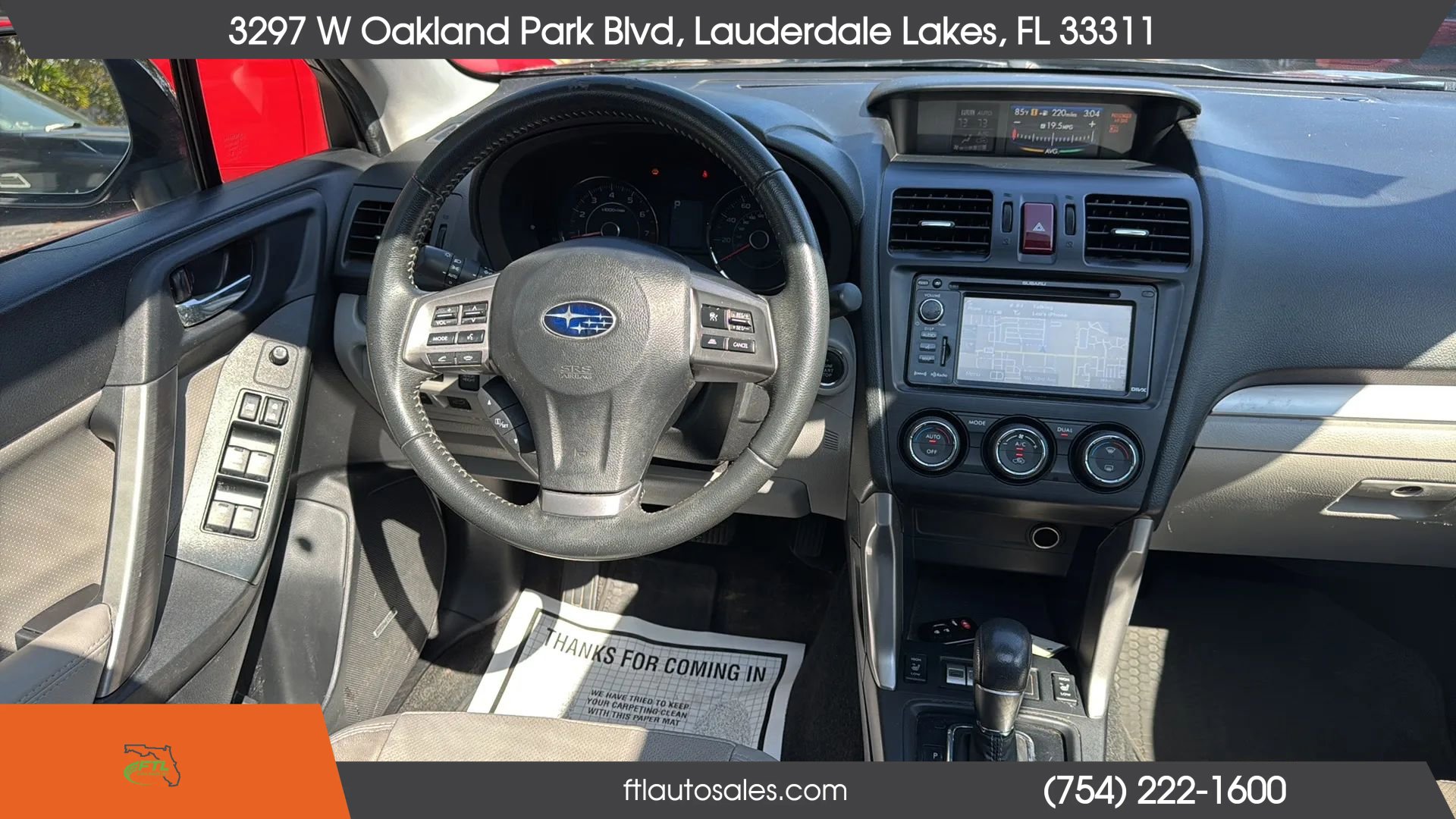 Used 2015 Subaru Forester 2.5i Touring w/ Eyesight & Navigation System AWD/4WD image 31
