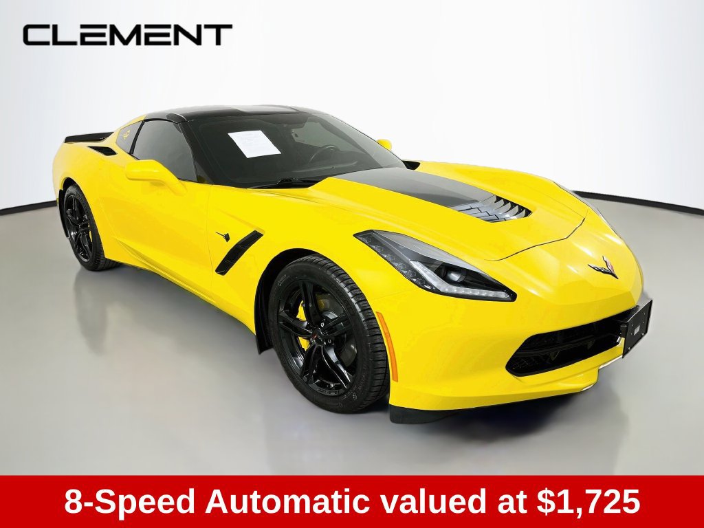 Used 2016 Chevrolet Corvette Stingray Coupe w/ Carbon Flash Badge Package RWD image 4