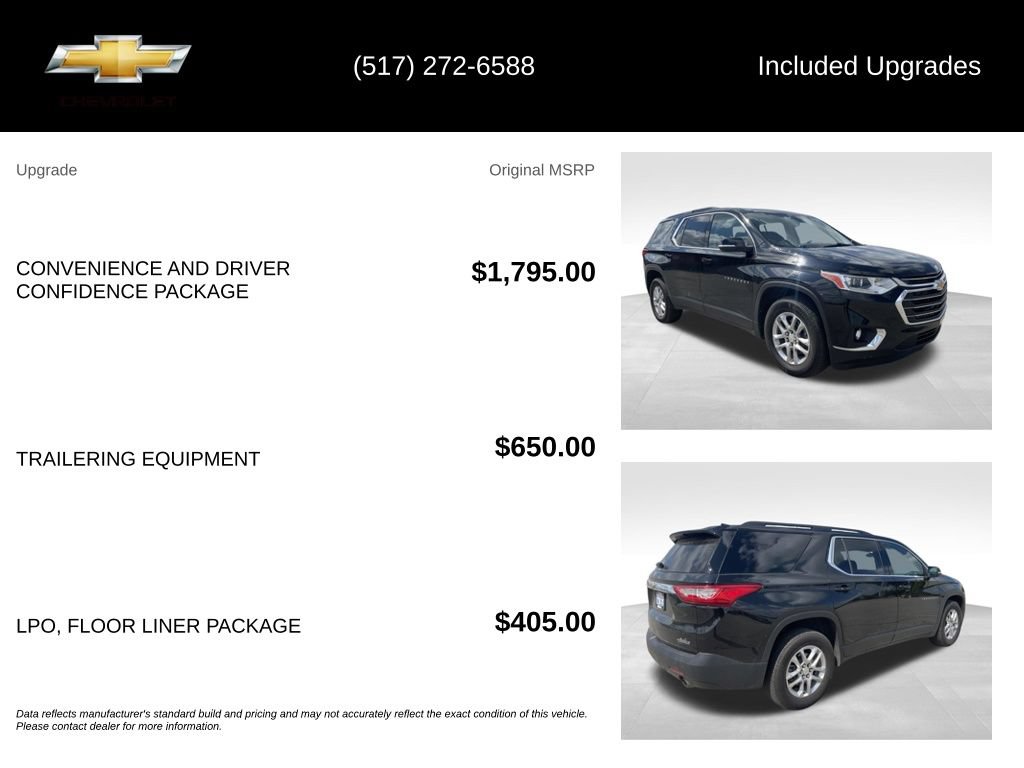 Used 2021 Chevrolet Traverse LT FWD image 5