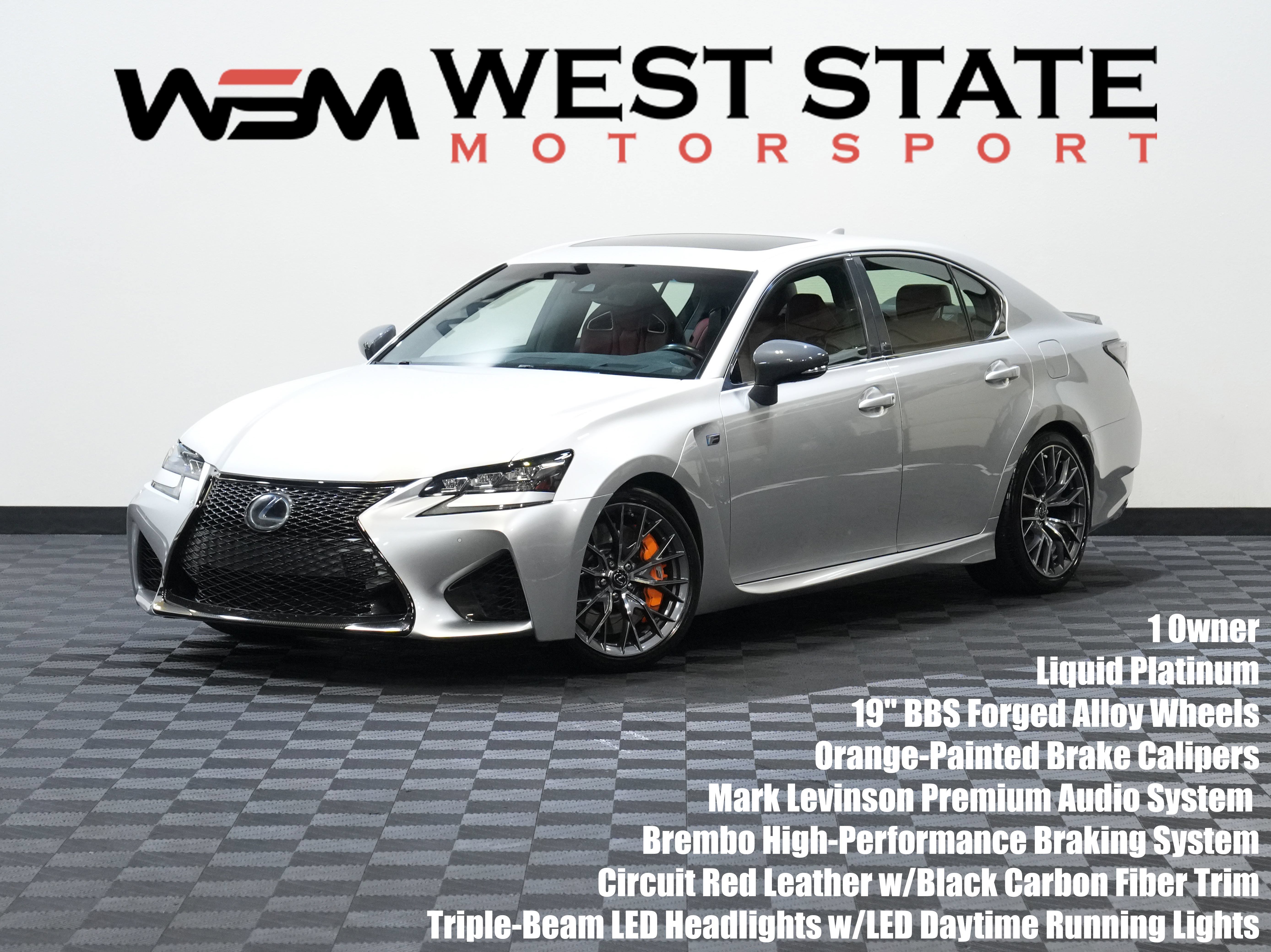 Used 2016 Lexus GS F
