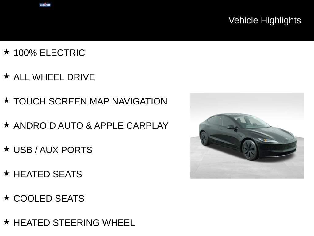Used 2025 Tesla Model 3 Long Range AWD/4WD image 7