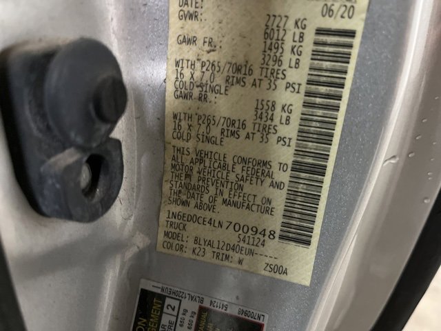 Used 2020 Nissan Frontier S image 23