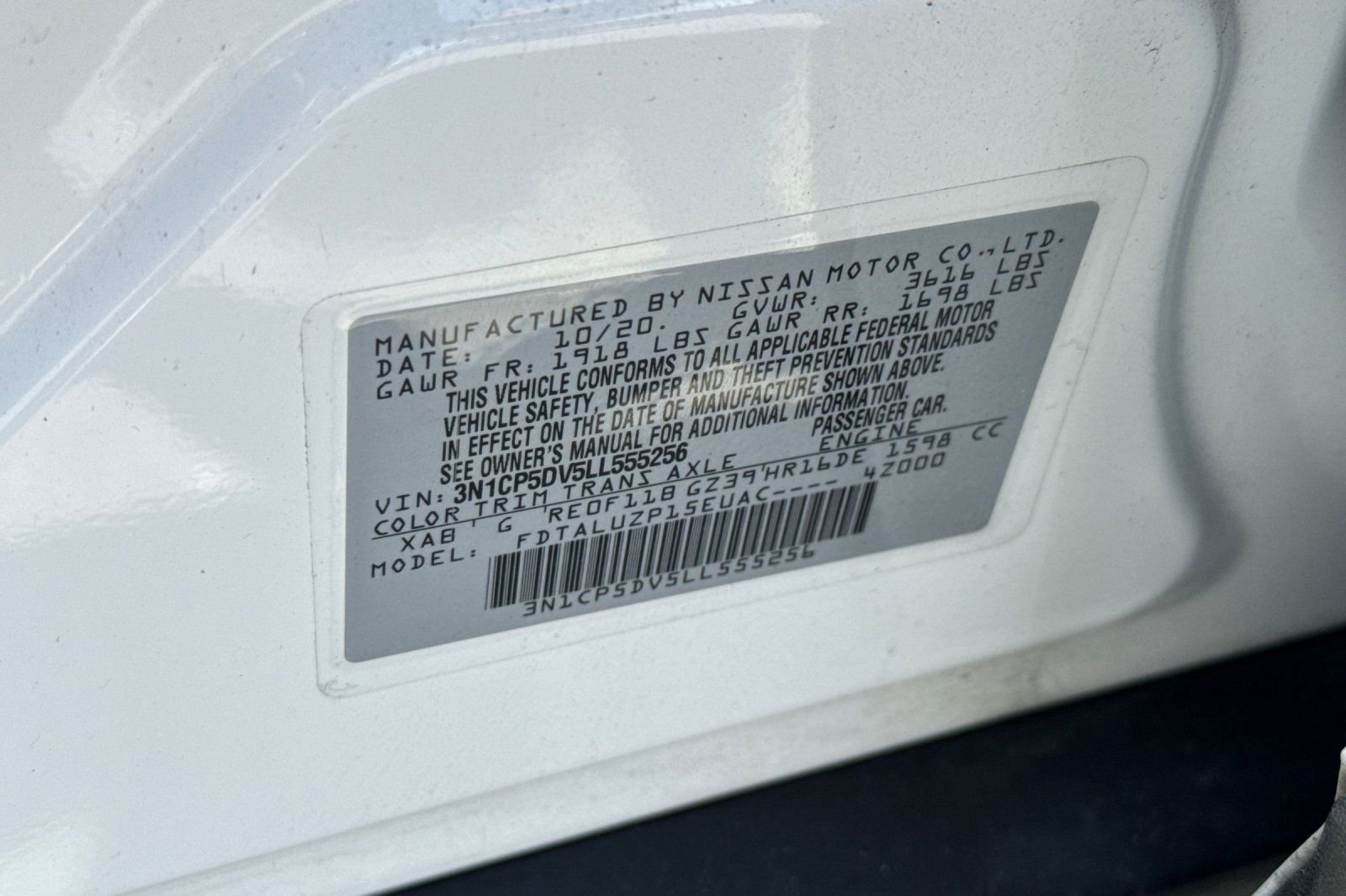 Used 2020 Nissan Kicks SR w/ SR Premium Package FWD image 36