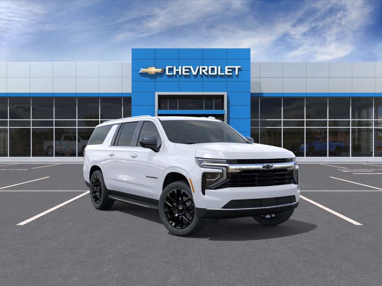 New 2026 Chevrolet Suburban LS w/ LPO, Dark Essentials Package RWD image 2
