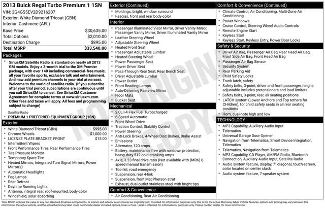Used 2013 Buick Regal Premium image 7